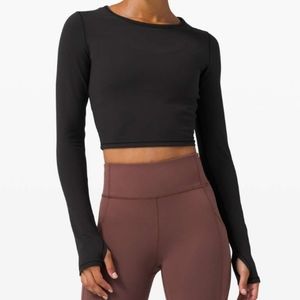 Lululemon Wunder Train Cropped Long 